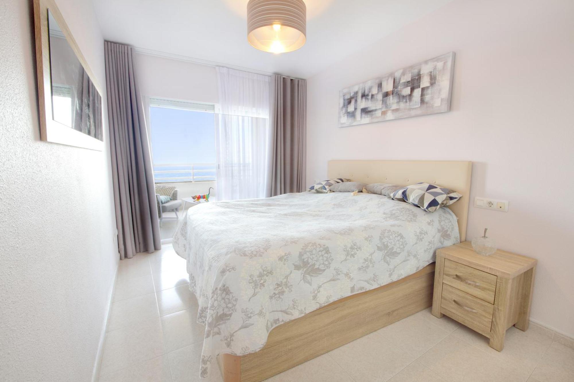Apartamento con vista al mar Calpe Exterior foto