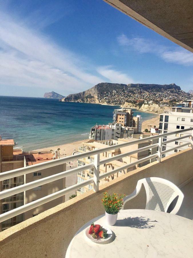 Apartamento con vista al mar Calpe Exterior foto