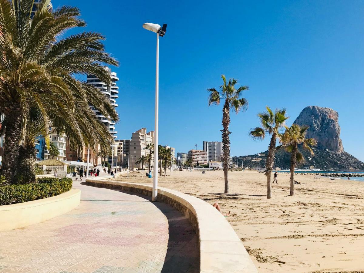 Apartamento con vista al mar Calpe Exterior foto
